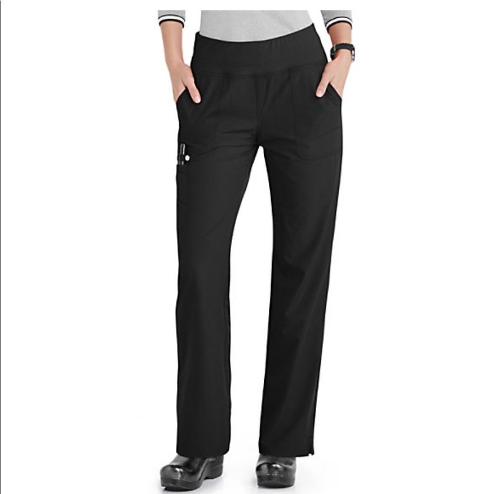 ELLE Joie De Vivre Yoga Knit Waist Scrub Pants